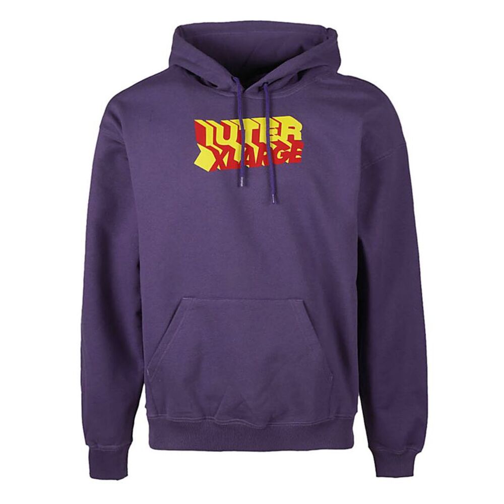 Iuter Men's Printed Cotton Hoodie